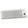 Image de Clavier CHERRY G84-4400 AZERTY filaire avec trackball intégré gris