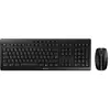 Image de Clavier + Souris Inalámbrica CHERRY Stream Desktop Recharge AZERTY Noir