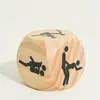Image de Dé Kamasutra géant en bois - 6 x 6 cm