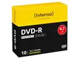 Image de DVD-R Intenso imprimable 4,7 Go 16x - Lot 10