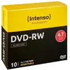 Image de Disque DVD-RW Intenso 4,7 Go 4x Coffret 10