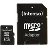 Image de Carte mémoire Intenso 8GB MicroSDHC Classe 10 résistante noire