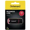 Image de Clé USB Intenso 32GB USB 2.0 noire et rouge avec capuchon