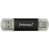 Image de Clé USB Intenso Twist Line 128GB USB-A USB-C 3.2 Gen1 Anthracite