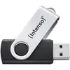 Image de Clé USB Intenso Office Line 256 Go USB-A 3.2 Noir Argent Pivotante