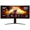 Image de Écran PC AOC G4 Gaming CU34G4ZCA 34" UltraWide QHD 240Hz VA Courbe HDR400 1ms Ajustable