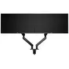 Image de Support moniteur AOC AM420B double bras aluminium gestion câbles 17 à 34 pouces