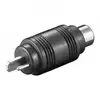 Image de Goobay Adaptateur Audio RCA vers Haut-Parleur Noir