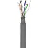 Image de Cable réseau Goobay Cat5e S/FTP 100 m gris