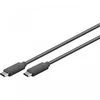 Image de Goobay Câble USB-C Mâle/Mâle 1m Noir