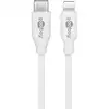 Image de Câble Lightning Goobay 39448 2 m USB-C Blanc Mâle Mâle MFI