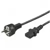 Image de Goobay Câble d'alimentation pour CPU droit C14/C13 2m Noir