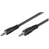 Image de Goobay Câble Audio Stéréo Jack 3,5mm Mâle/Mâle 5m Noir