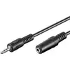 Image de Câble d'extension pour casque minijack mâle/femelle 10 m
