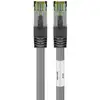Image de Câble réseau Goobay 55138 Cat8.1 S/FTP 3 m RJ45 gris