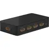 Image de Commutateur vidéo Goobay 58489 HDMI 4 entrées 1 sortie 4K 60Hz télécommande