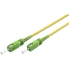 Image de Cable Fibre Optique Goobay 20 m SC-APC à SC-APC FTTH OS2 Monomode