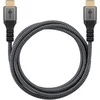 Image de Cable HDMI Goobay 64998 15 m 18 Gbit/s 4K Noir Argent