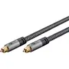 Image de Cable Toslink Goobay 65304 1 m Noir/Argent