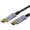 Image de Câble HDMI Goobay 65558 10 m HDMI 2.1 8K Fibre Optique Noir Gris