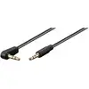 Image de Goobay 67782 câble audio 0,5 m 3,5mm Noir