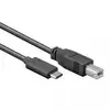 Image de Goobay Câble USB-C 3.1 vers USB B Mâle/Mâle 1m Noir