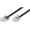 Image de Goobay Câble Adaptateur Réseau RJ11 vers RJ45 3m Noir