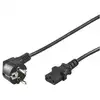 Image de Goobay Câble d'alimentation pour processeur CEE7/C13 1,5 m Noir