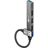 Image de Hub Goobay 4 ports 5 Gbit/s modèle 74456 USB-A aluminium compact