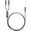 Image de Câble USB Goobay 75739 USB-C vers 2x USB-C 1,5 m Power Delivery