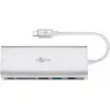 Image de Station d'accueil Goobay 76788 USB-C 4K HDMI Ethernet SD Aluminium