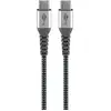 Image de Cable USB-C Goobay 79559 SuperSoft Textile 0,15 m