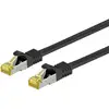 Image de Goobay Câble Réseau RJ45 SFTP Cat.7 50cm Noir
