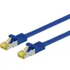 Image de Goobay Câble réseau SFTP CAT7 1,5 m Bleu