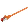 Image de Cable réseau Goobay 93475 5 m Cat6 S/FTP Orange RJ-45