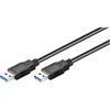 Image de Goobay USB 3.0 AA 180 HiSpeed, 1.8m câble USB 1,8 m USB A Noir