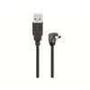 Image de Goobay Câble USB 2.0 vers Mini USB Coudé Mâle/Mâle 1,8 m