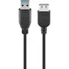 Image de Câble d'extension USB 3.2 Gen 1 Goobay 93999 3 m Noir