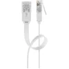 Image de Câble réseau Goobay 95153 3 m Cat6 U/UTP RJ-45 Blanc