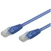 Image de Cable Goobay Cat6 RJ-45 0,25 m Bleu