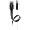 Image de Câble réseau Goobay 95386 3 m Cat6 U/UTP RJ-45 Noir