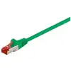 Image de Cable réseau Goobay 95484 Cat6 S/FTP 10 m Vert