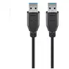 Image de Goobay Câble USB 3.0 Mâle/Mâle 50cm Noir