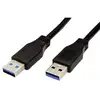 Image de Goobay Câble USB 3.0 Mâle/Mâle 1m Noir