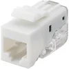 Image de Module de connecteur réseau Goobay 95739 RJ-45 Cat5e UTP blanc plat