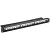Image de Goobay Panneau de Brassage 24 Ports Cat.6 UTP 1U Noir