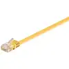 Image de Goobay Câble Réseau Plat RJ45 UTP Cat.6 1m Jaune