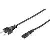 Image de Goobay Câble d'alimentation IEC-320/C7 50 cm Noir