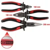 Image de Pince KS Tools 115.1010 Acier Poignée Noire Rouge Set de 3 pièces