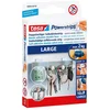 Image de Étiquette de montage Tesa Powerstrips LARGE Blanc Double Face 2 kg
